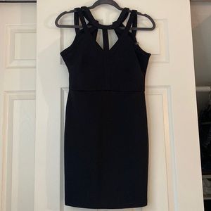 guess black dress